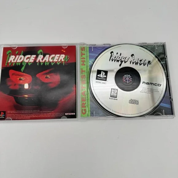 Ridge Racer (Sony PlayStation 1, 1995) Complete Greatest Hits - Picture 3 of 6